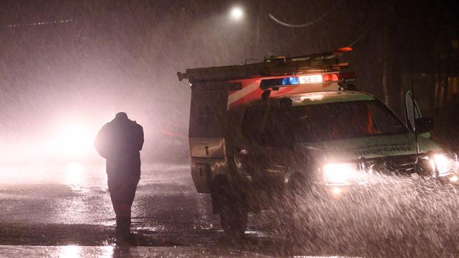 The SES has responded to 29 flood rescue jobs. Picture: Darren Leigh Roberts.