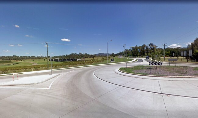 The balloon came down at Macdonald Rd and Broke Rd, Pokolbin.