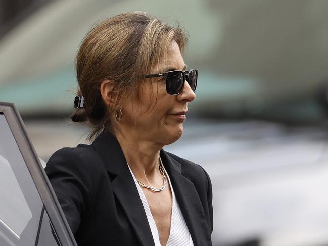 Hallie Biden arrives at the Delaware court to give evidence. Picture: Kevin Dietsch (Getty Images via AFP)