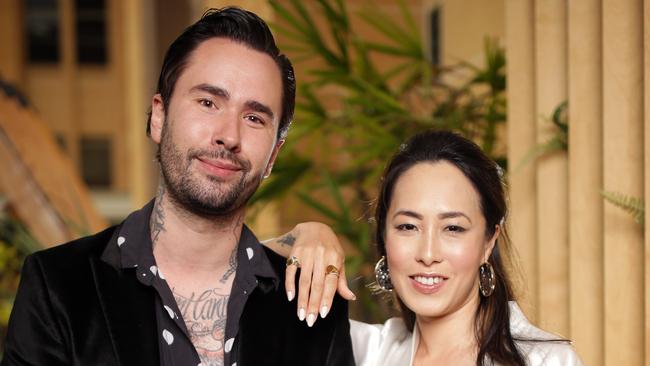 Melissa Leong and husband Joe Jones have split. Picture: Christian Gilles