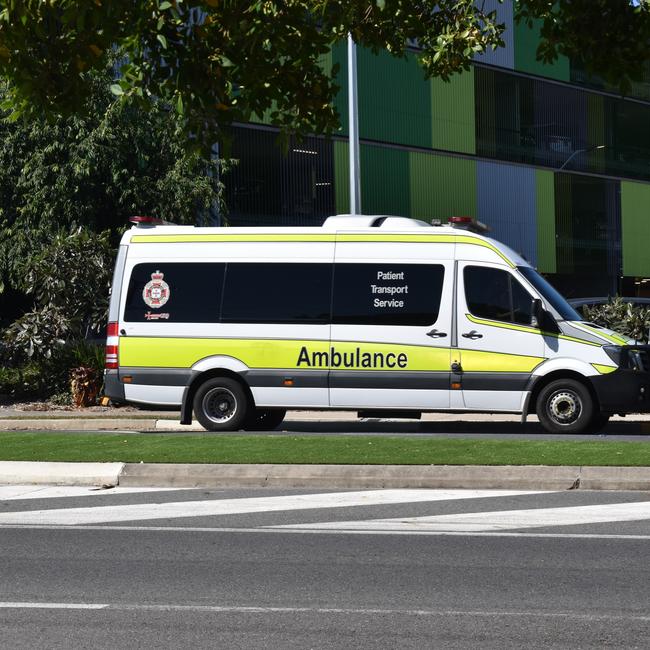 The man was transported to the Gladstone Hospital in a serious but stable condition and required exploratory surgery to drain blood from a partially collapsed lung. Picture: Supplied