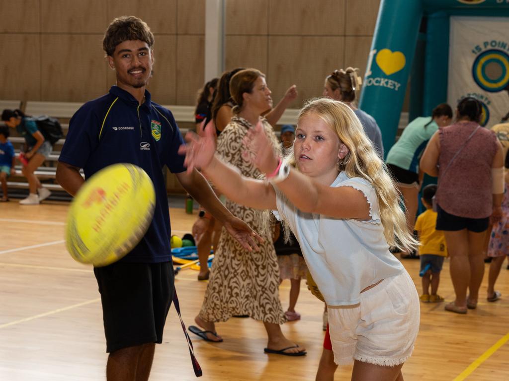 Lexi Dorrian at the Festival of Us, held at the Marrara Indoor Stadium on Australia Day, January 26, 2025. Picture: Pema Tamang Pakhrin