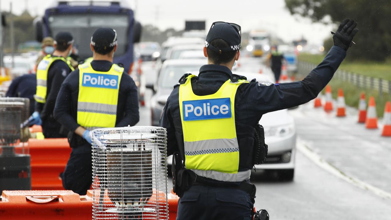 Victoria had a ‘ring of steel’ separating metropolitan Melbourne and the state’s regions until early November. Picture: Daniel Pockett/Getty Images