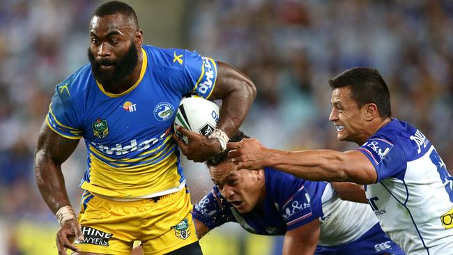 Semi Radradra was crucial to the Eels’ victory.