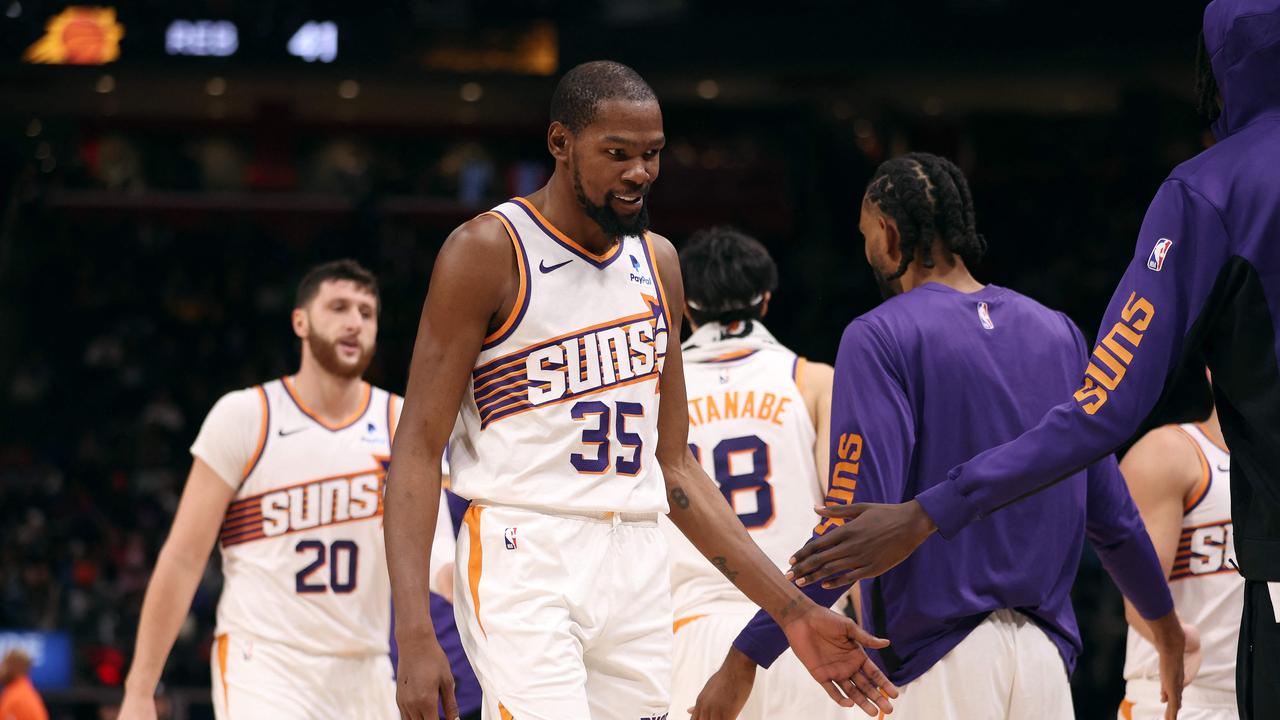 Kevin Durant starred in the victory over Detroit. (Photo by Gregory Shamus / GETTY IMAGES NORTH AMERICA / Getty Images via AFP)