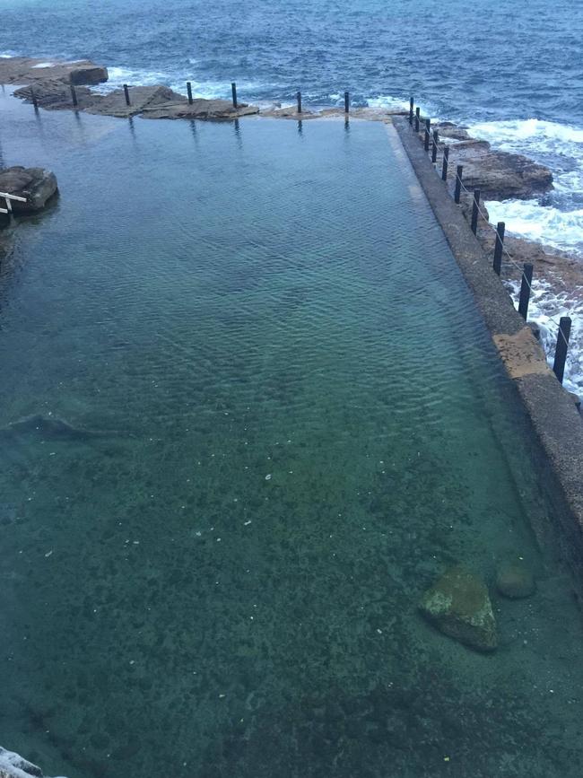 McIver’s Baths at Coogee is a popular swimming spot. Picture: Karen Edwards