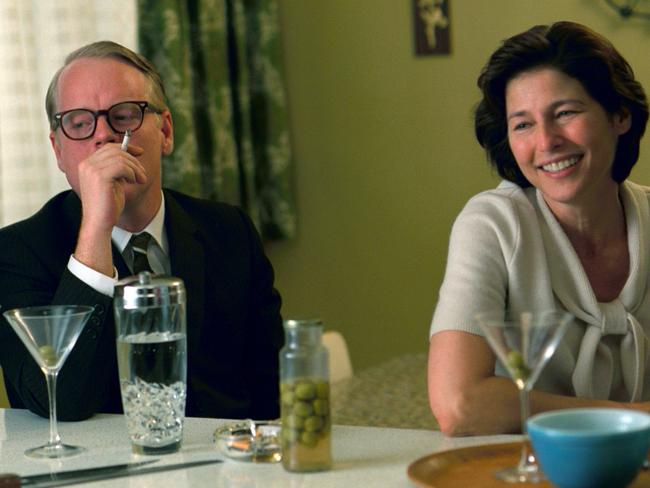 Philip Seymour Hoffman puts in an extraordinary performance in Capote.