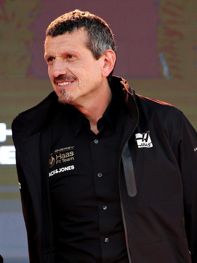 Haas F1 Team Principal Guenther Steiner in Melbourne. Picture: Getty Images