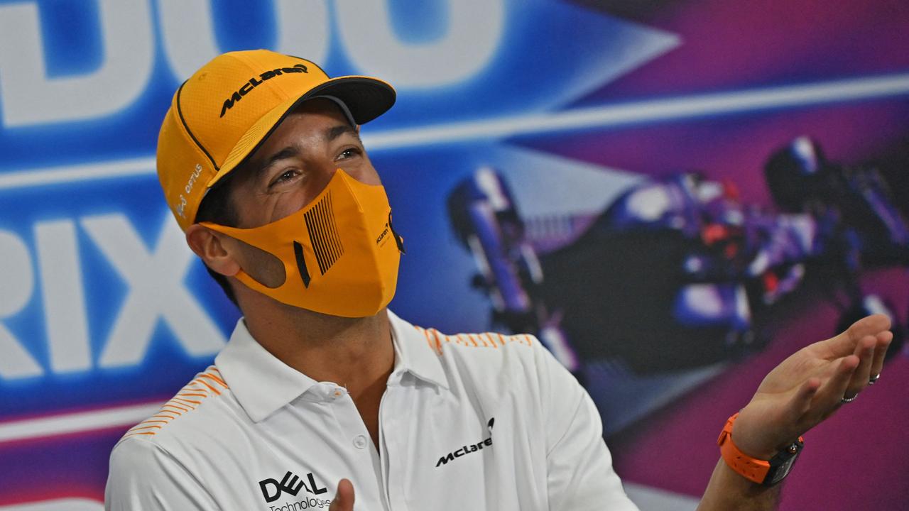 Ricciardo — “I’m the best”. Photo by ANDREJ ISAKOVIC / various sources / AFP