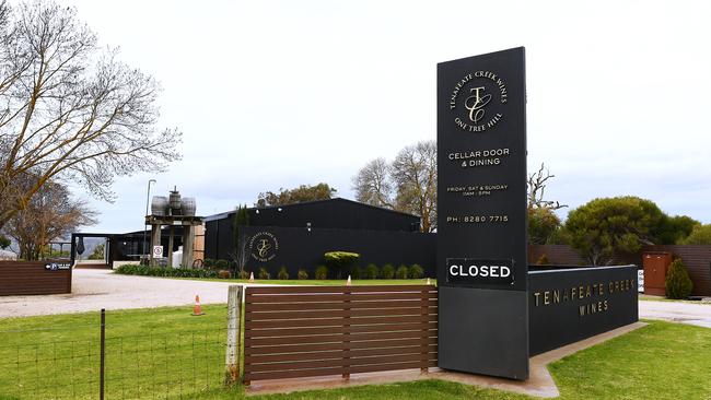 Tenafeate Creek Wines at Yattalunga near Gawler. Picture Mark Brake