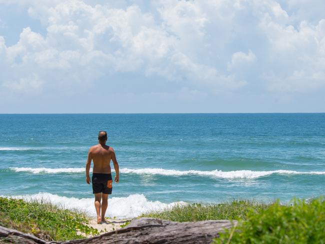 FOR USE ONLY WITH TEEWAH BEACH RD REAL ESTATE STORY. One of the only remaining beachfront blocks of land on Noosa North Shore is up for sale for $10 million.