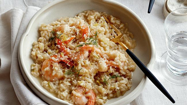 David Herbert’s risotto. Picture: Guy Bailey