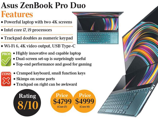 The Asus Zenbook Pro Duo.