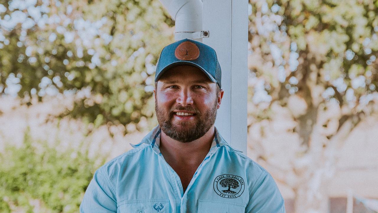 Sam Fryer wears many hats in the agriculture industry but after a tough period, will always ensure he takes care of what’s under those hats, his head. Picture: Supplied