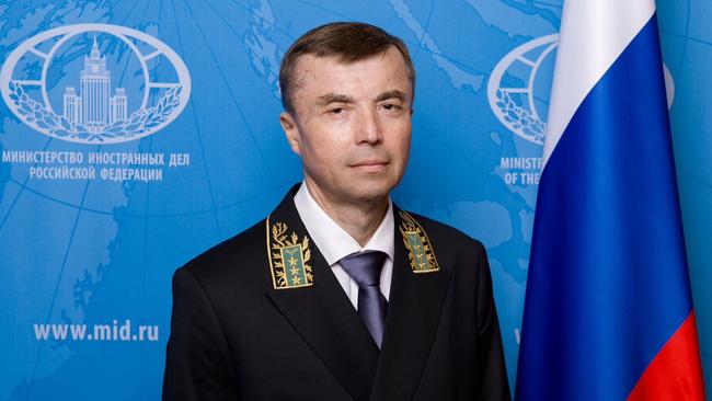 Russian ambassador to Indonesia Sergei Tolchenov. Picture: X
