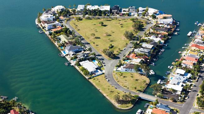 Cronin Island is the Gold Coast’s most exclusive enclave.