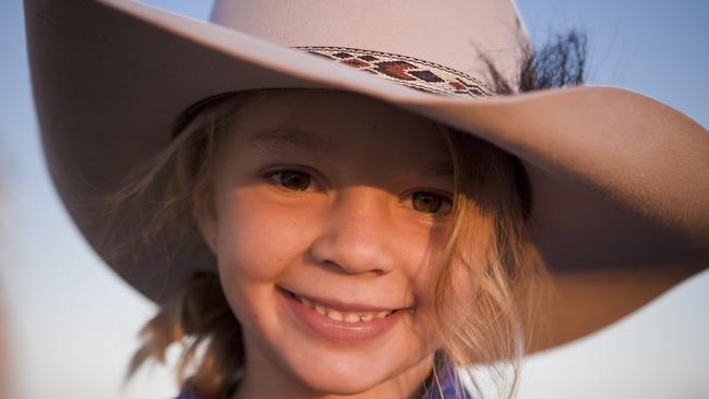 Amy “Dolly” Everett was known as the face of Akubra. Picture: Akubra Hats via AP