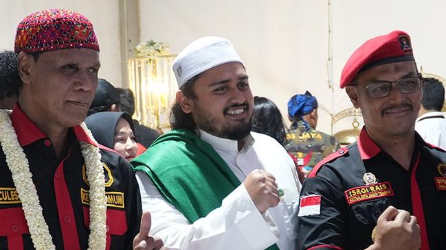Hercules, left, is the leader of GRIB Jaya, one of the most powerful preman. Picture: Facebook