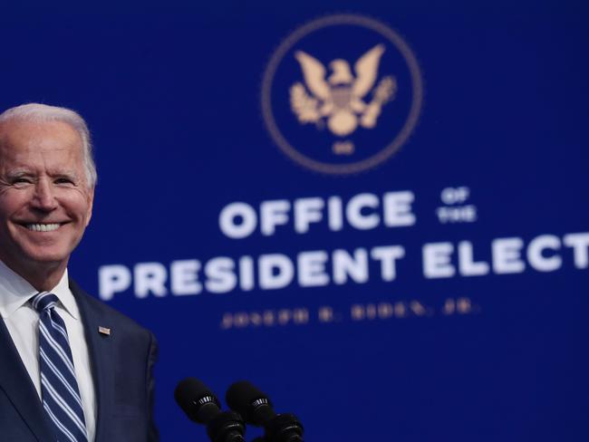 US President-elect Joe Biden. Picture: Getty/AFP