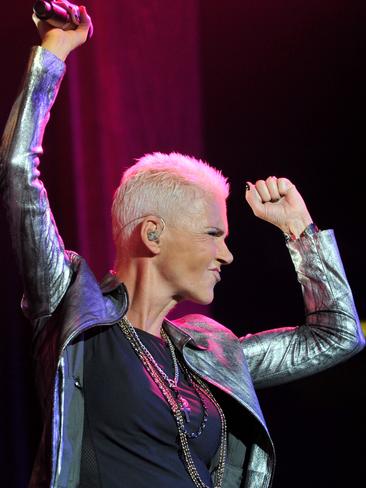 Marie Fredriksson performing in Munich in 2011.