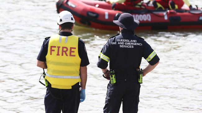 Reports of a car plunging into the river prompted a massive search and rescue effort. File picture