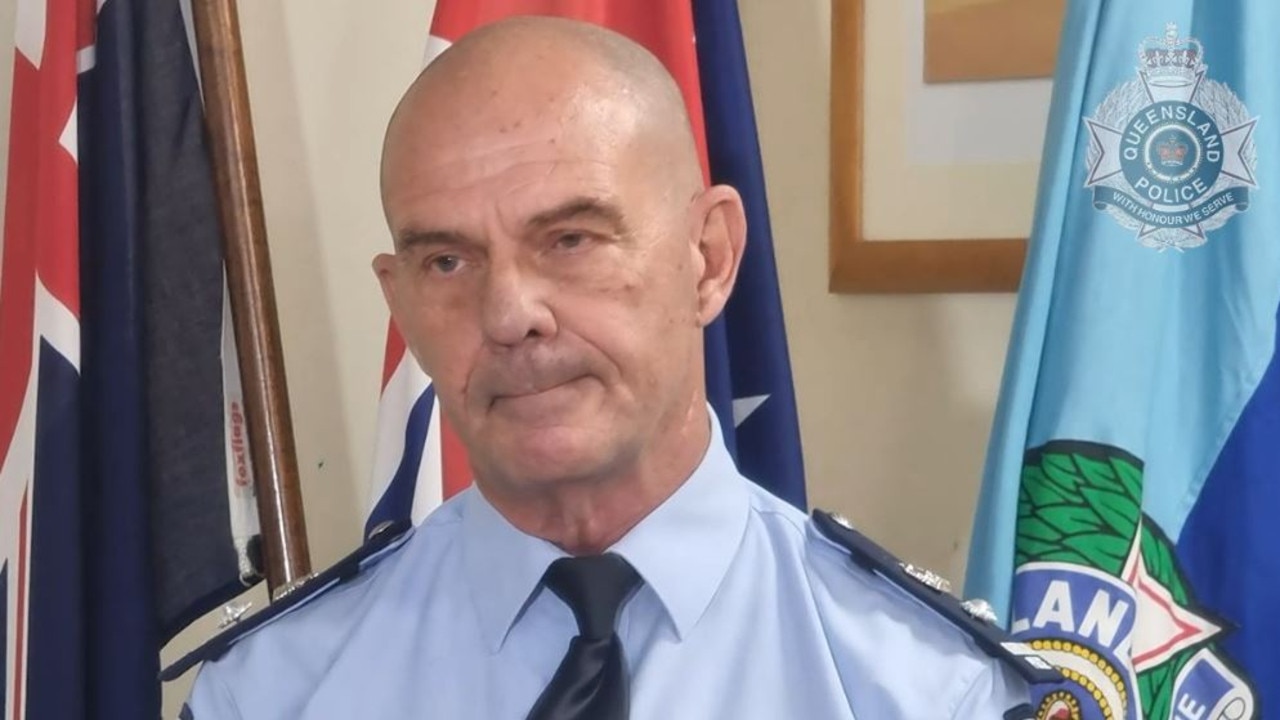 Superintendent Glen Pointing warned vigilantes against taking law into their own hands. Picture: QLD Police