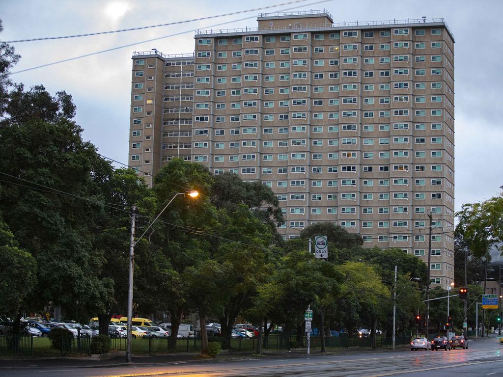 Thousands of residents are confined to their homes for at least five days. Picture: Sarah Matray