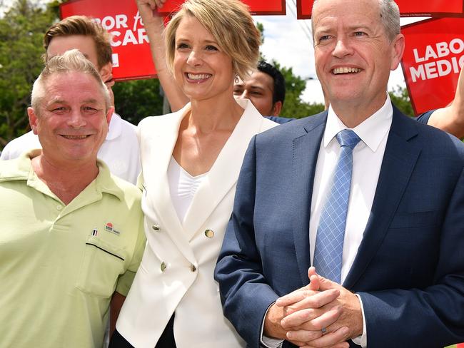 Opposition leader Bill Shorten has thrown his support behind the former NSW premier, who could help him cause havoc for the Federal Government, and bolster his chances of the prime ministership. Picture: AAP Image/Joel Carrett