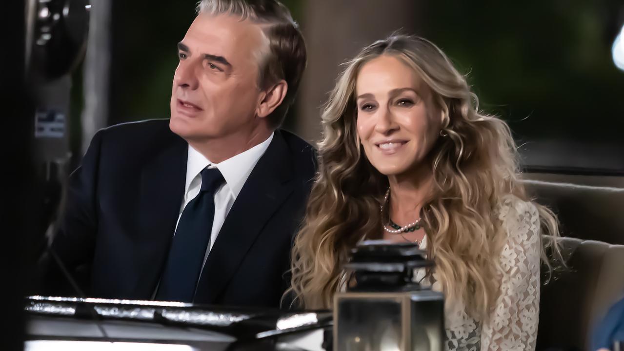 Chris Noth and Sarah Jessica Parker’s SATC characters won’t be reuniting in the reboot’s finale. Picture: RCF/MEGA/GC Images