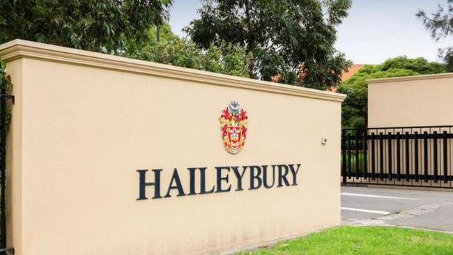 Haileybury wrote to parents on Wednesday to advise them its rowing program would finish up at the end of 2025.