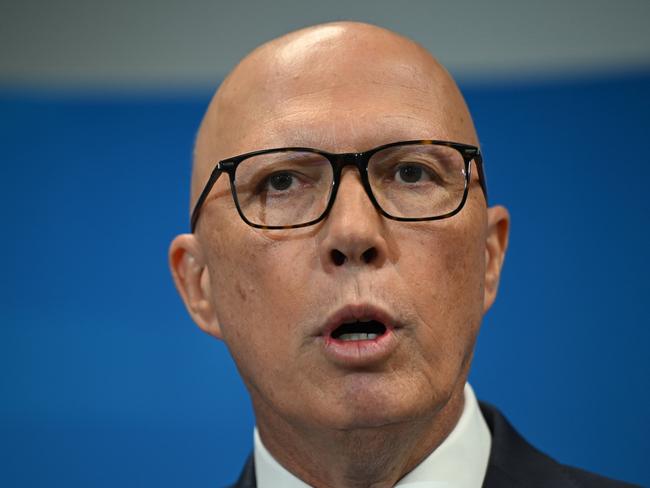 Leader of the Opposition Peter Dutton has drifted out in the betting market. Picture: Lyndon Mechielsen