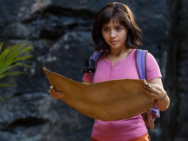 Isabela Moner stars as Dora in Paramount Pictures' Dora and the Lost City of Gold.