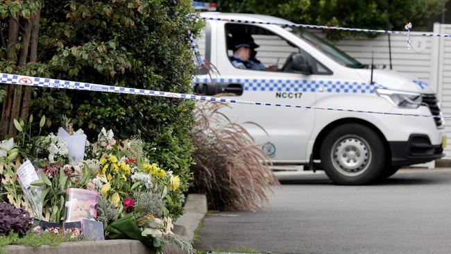 The unit block where Mackenzie Anderson was stabbed to her death. Picture: Toby Zerna