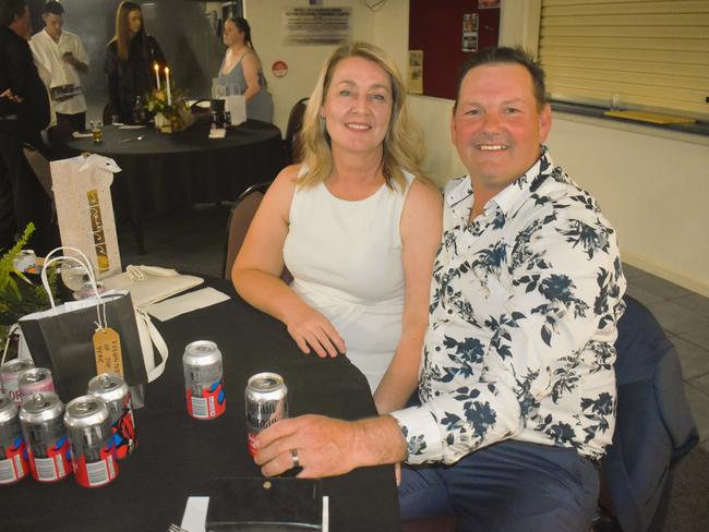 The Mirboo North Football Netball Club Tigers Presentation Night 2024 on Saturday, September 21, 2024: Elly Hysen and Jasan Hysen. Picture: Jack Colantuono