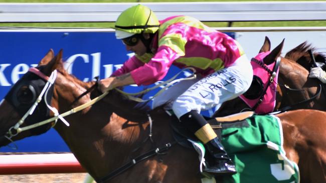 Jockey Luke Rolls looks tough to beat in the TAB Jockey Challenge.
