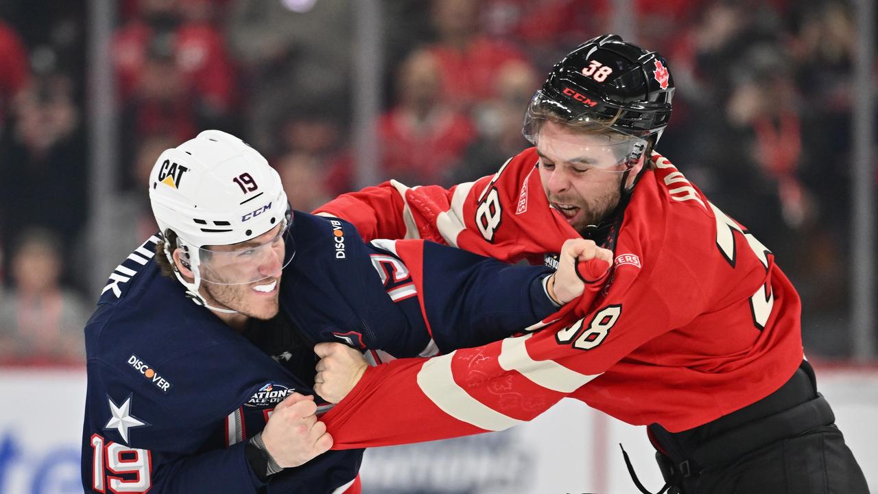 Three Fights Erupt in Nine Seconds Amid Bitter Rivalry and Anthem Booing