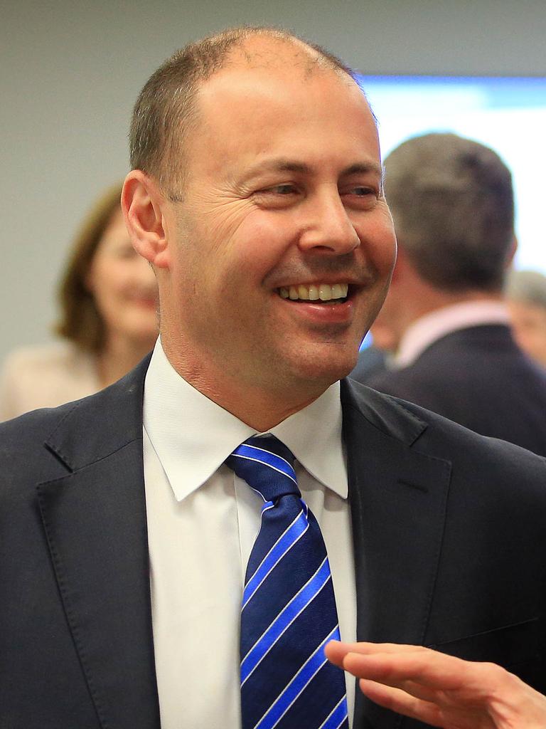 Treasurer Josh Frydenberg will continue as Treasurer. Picture: Aaron Francis