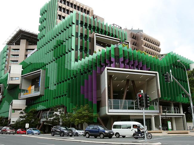 Lady Cilento Hospital exterior headshot building outside PICS MARC ROBERTSON