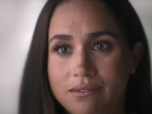 Meghan Markle, in the latest Netflix trailer, talks about how the alleged war “’just played out”. Picture: Netflix