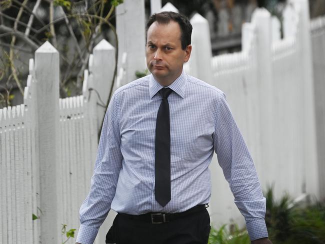 07/09/2020:  Former QLD Labor politician Evan Moorhead, and former Secretary of the Labor Party in Queensland, and now lobbyist, at and near his home in Annerley, Brisbane. Pic Lyndon Mechielsen