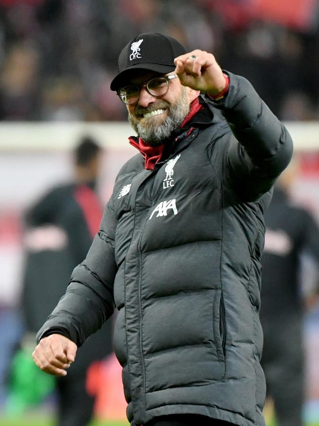 Liverpool’s coach Juergen Klopp