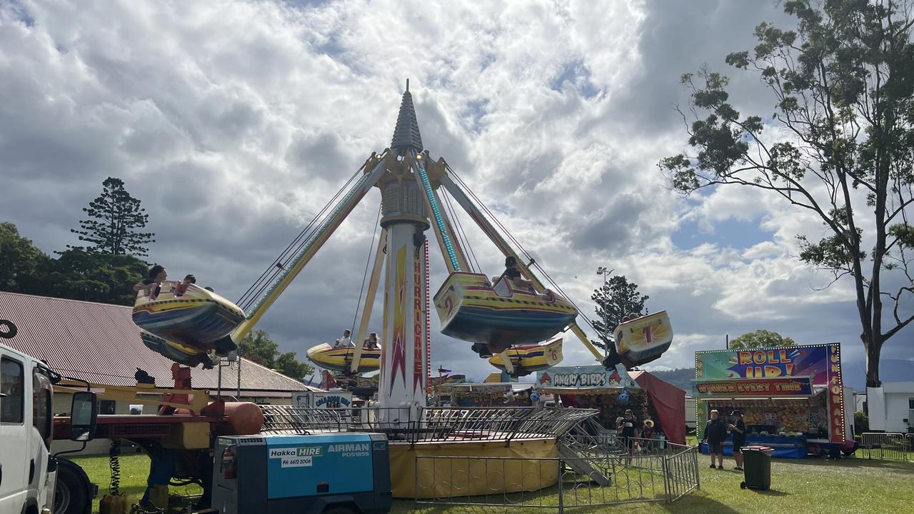 Many rides and attractions graced the Murwillumbah Showgrounds for its 120th show. Picture: David Bonaddio