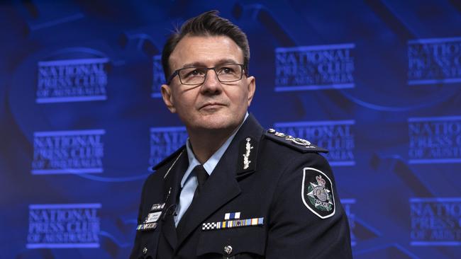 AFP Commissioner Reece Kershaw. Picture: Gary Ramage