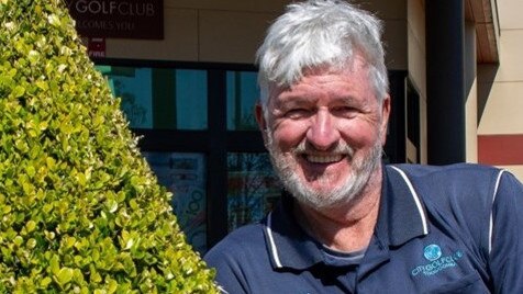 Toowoomba City Golf Club Head Gardener Ian Highfield - The Chronicle Garden Competition 2021.