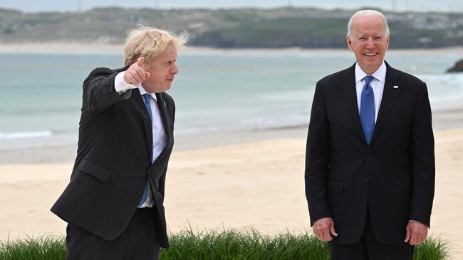 The frustration at the top of the British government with the White House is arguably unlike anything that has been seen since the Falklands War in 1982. Picture: AFP