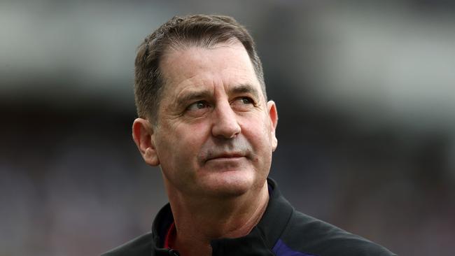 Ross Lyon has thrown his hat into the ring for the Carlton coaching job. (AAP Image/Gary Day)