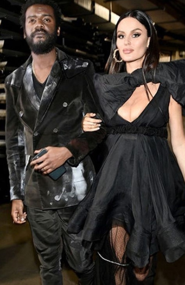 Musician Gary Clark Jr and his Aussie supermodel wife Nicole Trunfio head back to Byron Bay next Easter. Picture: Instagram.