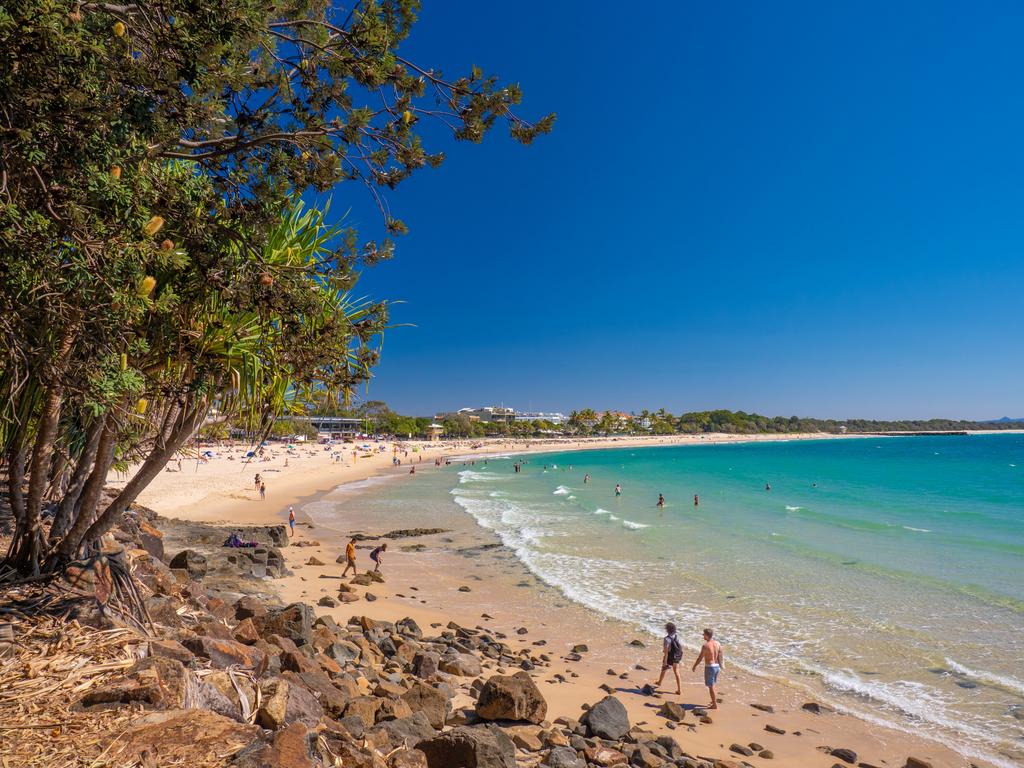 Noosa Main beach came second.