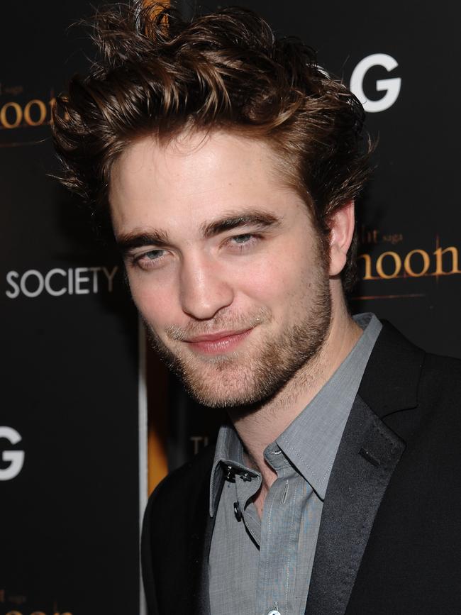 Actor Robert Pattinson of The Twilight Saga.