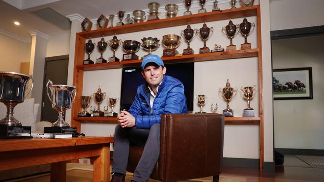 James Cummings is in a great position to add to Godolphin’s trophy collection this spring. Picture: Rohan Kelly